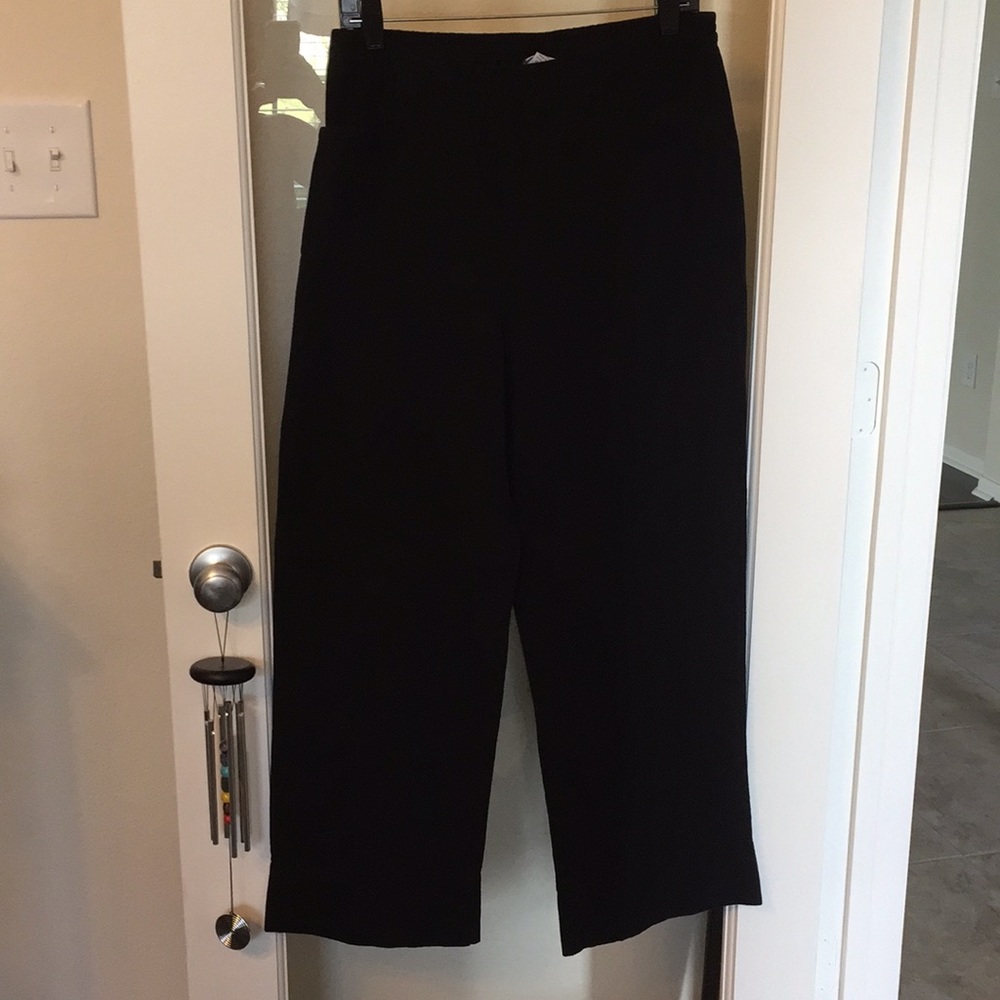 Soft Surroundings Black Gauze Pant - Sz M